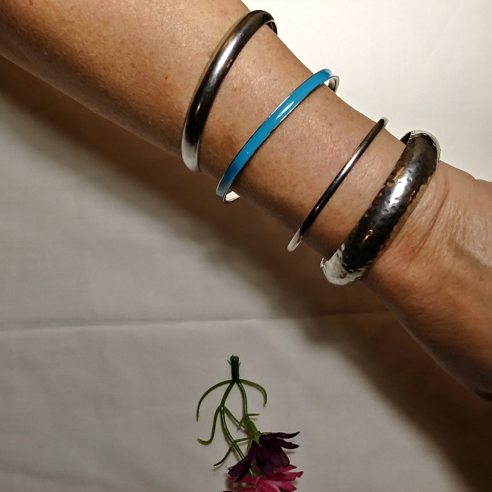 Lot of 4 bangle bracelets